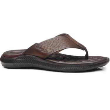 Imagem de Chinelo pegada  anilina ref 133159 masculino, Marrom, 41