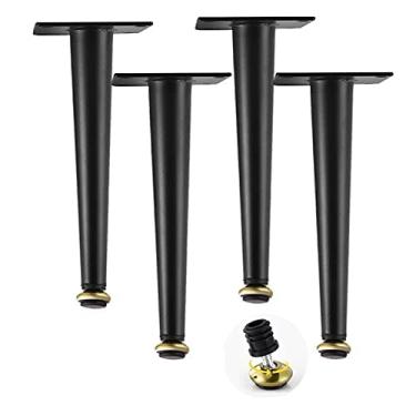 Imagem de LUOFDCLDDD Móveis Legs4 peças móveis Feet Feets Feets Ângulo de bisel, para mesa de café, mesa de jantar, secretária, mesa de cabeceira, mesa, sofá pés de borracha sem deslizamento/a/25,5 cm