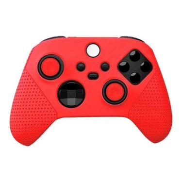 Imagem de Case Xbox One S X Capas Controle 2 Pares Grips Analogico