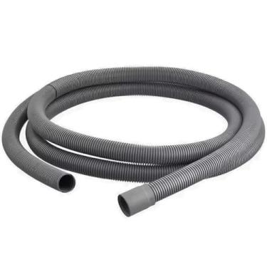 Imagem de Mangueira Saída Água Máquina De Lavar Universal 5m Metros Cinza | Kaztec