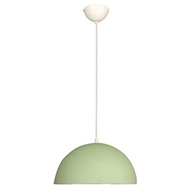 Imagem de CHENKUI Lustre com acabamento amarelo polido a óleo, abajur para pendurar no teto, luz de teto vintage, montagem seminivelada, iluminação de entrada para quarto, sala de jantar, sala de descanso