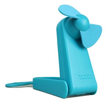 Imagem de Ventilador portátil O2Cool, Teal Hand & Stand Fan