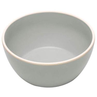 Imagem de Bowl de Melamina 600ml Cinza Tigela 15cm Class Wolff Sobremesa Sopa Po