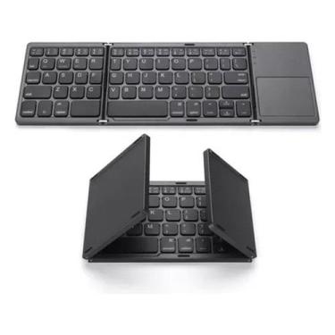 Imagem de Teclado Dobrável Com Touchpad Para Tablet Galaxy A9 8.7 - BDNET