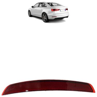 Imagem de Defletor Parachoque Traseiro A3 Sedan 2014 2015 2016 Rubi Carcaça Pret