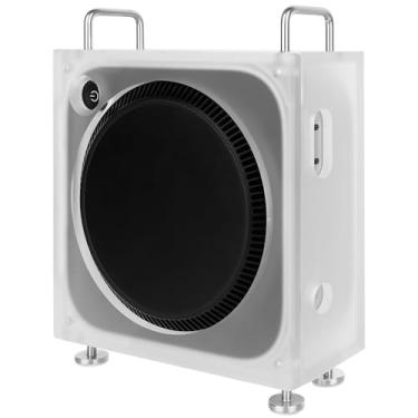 Imagem de Geekria Suporte de chassi, suporte de acrílico para computador, compatível com Apple 2024 Mac Mini M4 / M4 Pro Mount, acessórios de mesa, dissipação de calor otimizada (quebrado)