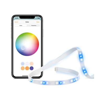 Imagem de Eve Faixa de luz – Apple HomeKit Smart Home LED, espectro de cores e branco, 1800 lúmens