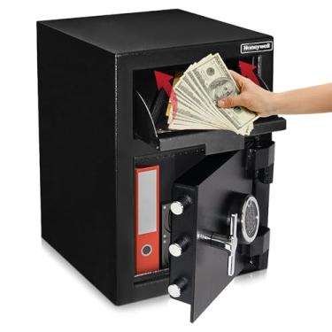 Imagem de Honeywell Safes & Door Locks 5912 Cofre de segurança de depositório de aço