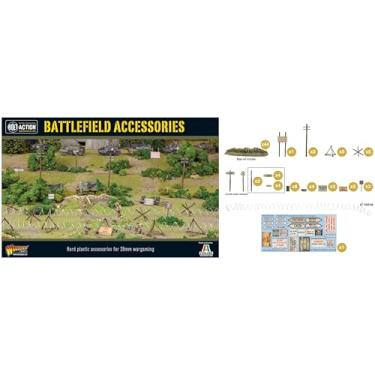 Imagem de Warlord Games Bolt Action WWII Battlefield Accessories for 1:56 Military Table Top Wargaming Diorama Plastic Model Kit 402010001