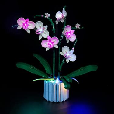 Imagem de LED Light Kit for Lego Orchid 10311 Plant Decor Building Set; Decoration Lights Build a Succulents Display Piece for The Home or Office (Lights Only, No Lego Models)