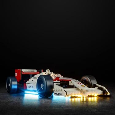 Imagem de Vaodest LED Light for Lego 10330 MP4/4 & Ayrton Senna Car Set,Design and Configuration Compatible with Model 10330(LED Light Only, Not Building Block Kit)