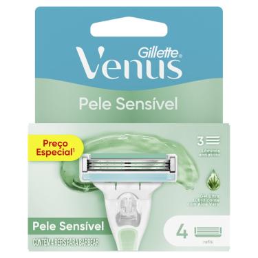 Imagem de Carga Gillette Vênus Pele Sensível 4 Unidades
