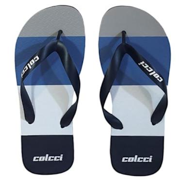 Imagem de Chinelo Masculino Colcci Navy Degrade (Azul Darkness, BR, Adulto, Faixa Numérico, 39, 40)