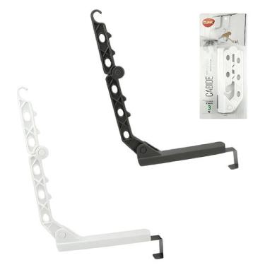 Imagem de Cabide/Organizador Retrátil p/ Porta - 45,5x3,2x5cm - CLINK