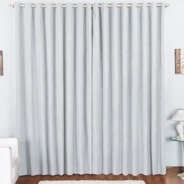 Imagem de Cortina Pryme 2 Metros Sala Quarto Em Oxford Para Varão Branca