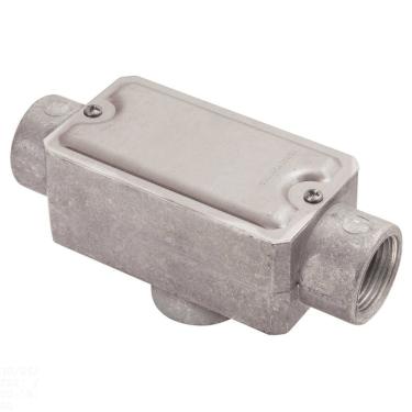 Imagem de Condulete Fixo 3/4" Tipo "tb" - Com Tampa / Rosca Bsp / Sem Pintura Tramontina