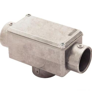Imagem de Condulete Fixo 1.1/4" Tipo "tb" - Com Tampa / Sem Rosca / Sem Pintura Tramontina