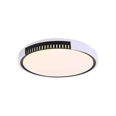 Imagem de Plafon Nordecor Nita Redondo 2418 Led Bivolt Branco