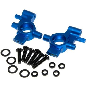 Imagem de 10537 Front Steering Cup Compatible with 1/10 Traxxas 4-Tec Upgrade Drift Ford Mustang Replace Rc Car Aluminum Alloy Part Replace(Dark Blue)
