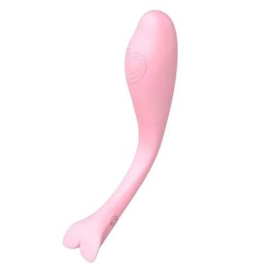 Imagem de Vibrador Com Aplicativo 9 Modos De Vibração Brinquedo Erótico Estimulador Macio Discreto [ROSA]