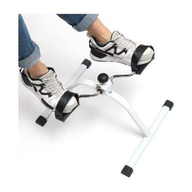 Imagem de Mini Bicicleta Ergômetro Exercício Sentado Fisioterapia Pé - NoBrand