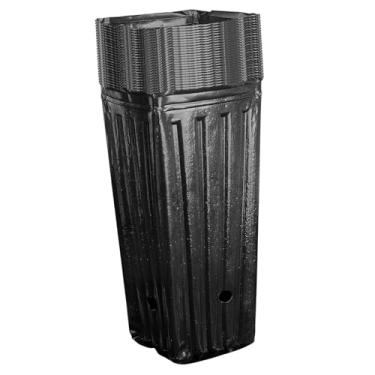 Imagem de Fenteer Recipiente de 30x recipiente de planta altura de copos de plantio reutilizável de maconha de árvore profunda, S