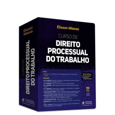 Imagem de Curso de Direito Processual do Trabalho - JUSPODIVM, 3