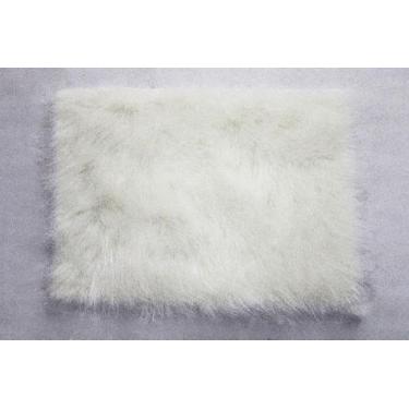 Imagem de Tapete pelúcia alta - Lunna puffs, Branco