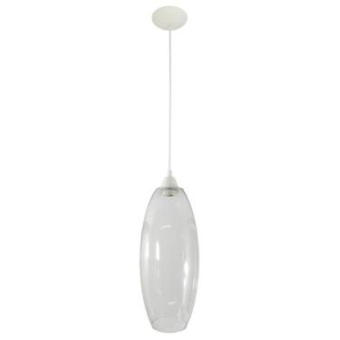 Imagem de Pendente Moderno Sala Quarto Cozinha montreal 30 transp Bc - CM GLASS 