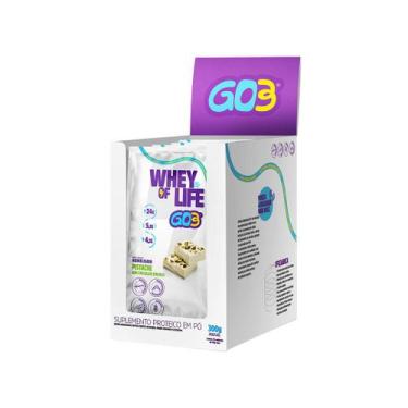 Imagem de Whey protein hidrolisado go3 - display 10 sachês, PISTACHE COM CHOCOLA