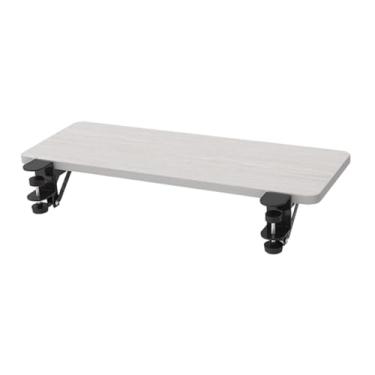 Imagem de BaotyJie Extensor de mesa ergonômico, bandeja para gaveta de teclado, suporte dobrável para digitação e apoio de pulso, apoio de braço para teclado de, 55 Cm X 24 Cm X 8.5