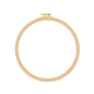 Imagem de Bastidor de Madeira com Regulador para Bordado - Nurge, No 5 - 22CM