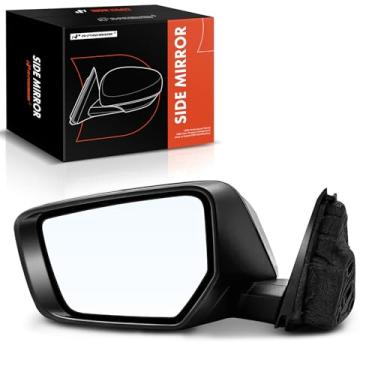 Imagem de A-Premium Espelho retrovisor elétrico lateral do motorista - compatível com Chevrolet Impala 2014-2020 - Espelho retrovisor externo cromado dobrável manual aquecido com seta, com memória e luz de poça