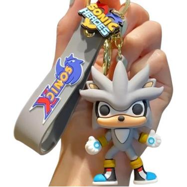 Imagem de Chaveiro 3d Sonic Heroes Coleção Anime Personagem Chave Carro Bolsa Pi