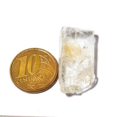 Imagem de Espodumena Verde 1 a 8g Fonte Lítio Natural Bruta Tipo B - CristaisdeC