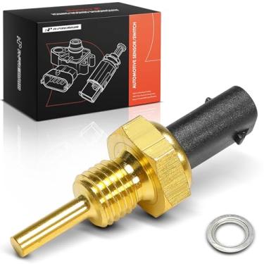 Imagem de A-Premium Sensor de temperatura do líquido de arrefecimento do motor [2 pinos] compatível com Jeep Wrangler 2018 2020-2021 2024, Cherokee 2019-2023, Compass 2023-2024 e Dodge Hornet 2023-2024, 2.0L