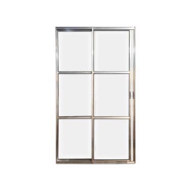 Imagem de Porta Balcão 2 Folhas Vidro 210x120 Brilhante Linha 22