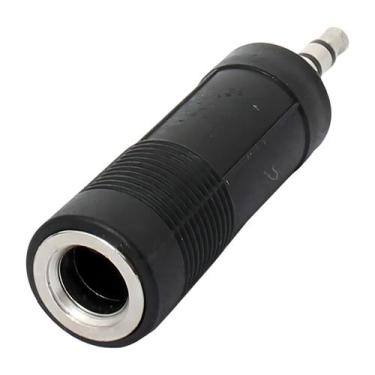 Imagem de Plug Adaptador P10 Femea Estéreo Para P2 Macho Estéreo - Áudio Fone Me