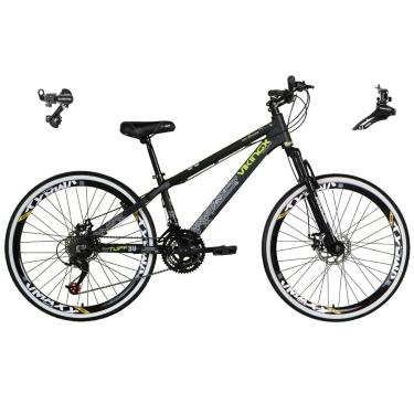 Imagem de Bicicleta Aro 26 Vikingx Tuff 21v Alumínio Câmbio Shimano Freio a Disco Aros Vmaxx MTB-Unissex