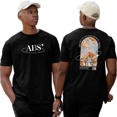 Imagem de Camiseta Algodão Basica‎ The Art Of Getting Back Up Abstract-Unissex