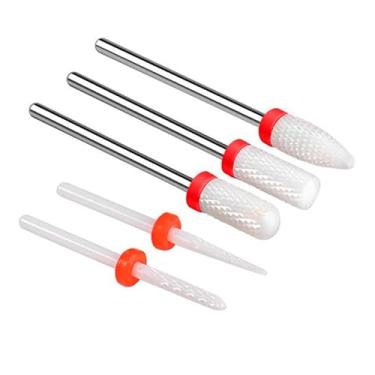 Imagem de Fresas para Unhas Kit Broca CerâMica Profissional Unha Gel