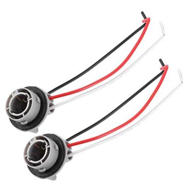 Imagem de A ABSOPRO 1157 7528 BAY15D Tomadas de Chicote de Fiação para Cabo de Luz Traseira de Freio Sinal de Direção Adaptador Conector (Conjunto de 2)