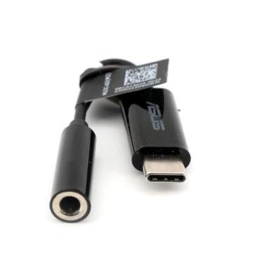 Imagem de FineUsea Adaptador de áudio USB-C para 3,5 mm tipo C para conversor auxiliar de fone de ouvido para ASUS e outros dispositivos compatíveis