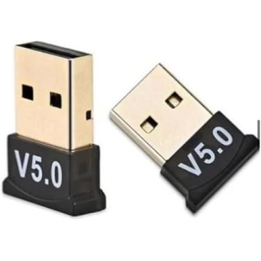 Imagem de KIT 2 Adaptador USB Bluetooth 5.0 para PC Win10/8.1/8/7/XP/Vista, Receptor Bluetooth Dongle/Transmissor Suporta Várias Conexões de Dispositivo: Fone de Ouvido, Mouse, Teclado IMPORT PREMIUM