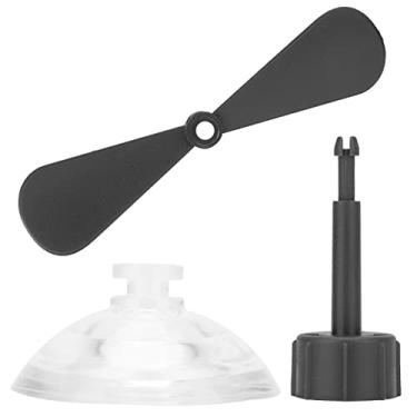 Imagem de Estink Hélice do Capacete de Motocicleta, Brinquedo Decorativo de Girador Com Copo de Sucção Forte para Qualquer Superfície (BLACK)