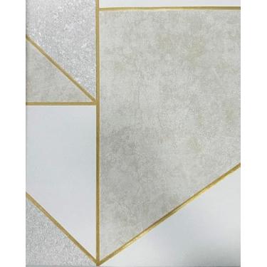 Imagem de Papel de Parede Vinílico geometrico 3d