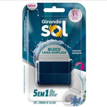 Imagem de Adesivo Bloco Sanitario Caixa Acoplada Girando Sol