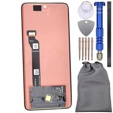 Imagem de Tela digitalizadora sensível ao toque OLED para Honor Magic5 preta