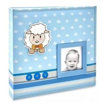 Imagem de Álbum 100 Fotos 15X21 Bebe Tecido - Ical 816