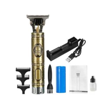 Imagem de Aparador De Barba Eletrico Gold Buda Cy Bat